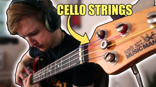 Someone Put Cello Strings On Their Bass Guitar And The Result Was Extraordinary