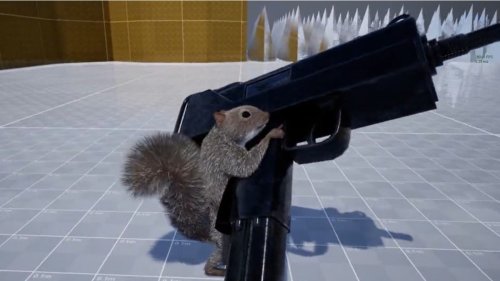 This Indie Developer Is Making A Gun-Wielding Squirrel Game In Unreal Engine 5 And It’s Weirdly Adorable