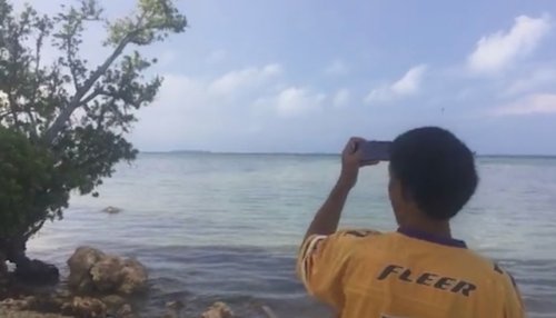 Someone Captured Extraordinary Footage Of The Shockwave From The Tonga Volcanic Eruption