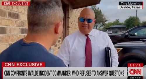 CNN Confronts Uvalde School District Police Chief Over Not Cooperating ...