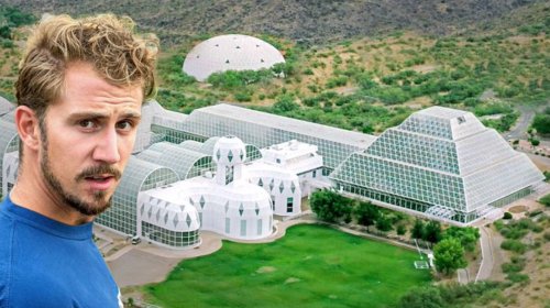 YouTubers Go Inside The $200 Million Biosphere 2 Dome Which Was Engineered To Replicate The Earth's Environment In Space