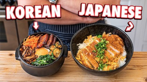 Chef Pits A Japanese Rice Bowl Against A Korean Rice Bowl And Finds Out Which One Tastes Better
