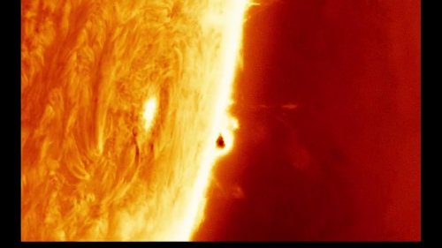 Backyard Telescope Captures Fuzzy Footage The Of Sun's Surface