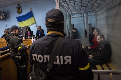 Two Russian Soldiers Plead Guilty To War Crimes In Ukrainian Court