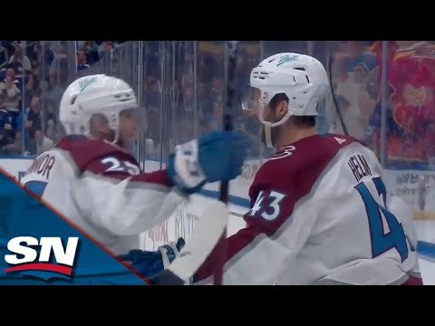 Darren Helm Hits The Dagger Goal With Five Seconds Left To Send The Colorado Avalanche To The Western Conference Final