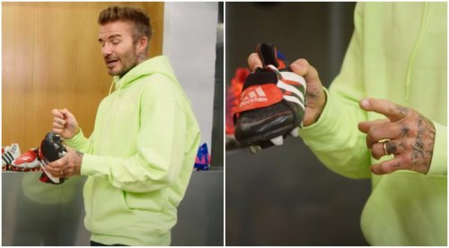 Is David Beckham Responsible For The Innovate Elastic Tongue Found On Soccer Cleats?