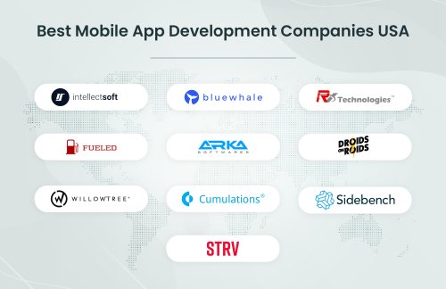 Best Mobile App Development Companies USA - RV Technologies