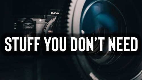 5 Pieces of Gear Filmmakers DON’T Need - Digital Photo Pro