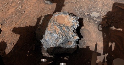 NASA Mars rover has discovered an alien rock