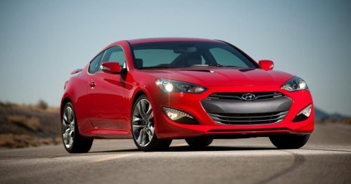 Hyundai’s Genesis Coupe never got a V8, but it might get twin turbos instead