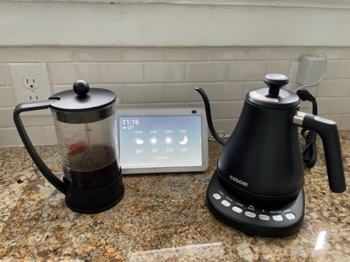 I replaced my fancy coffee machine with a smart tea kettle, and I love it