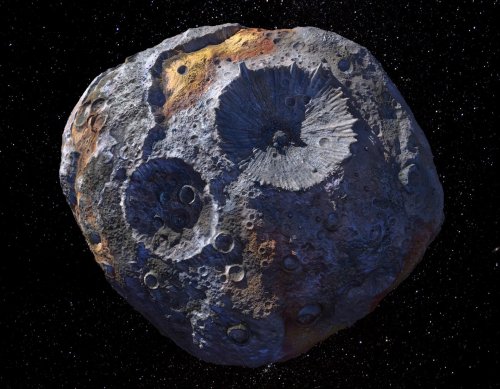 Funky asteroid Psyche is made almost completely of metal