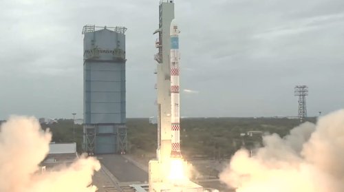India successfully launches new rocket but fails to deploy satellites into stable orbit