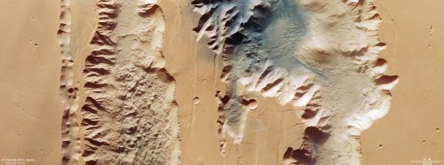 Mars Express orbiter snaps an image of Mars’s ‘Grand Canyon’