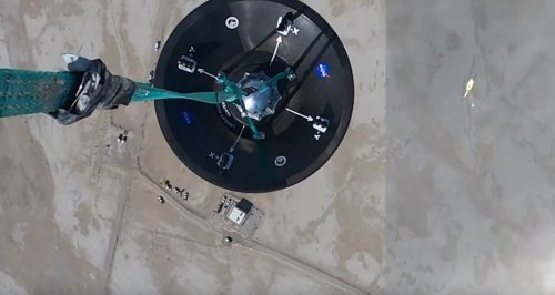 Watch NASA drop capsule from 1,200 feet to test Mars Sample Return system