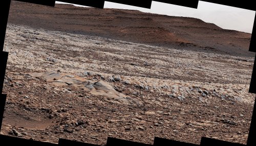 Curiosity rover nopes out of region of sharp Mars rocks