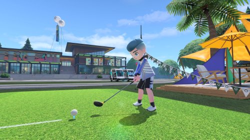 Oh no, I’m already obsessed with Nintendo Switch Sports golf