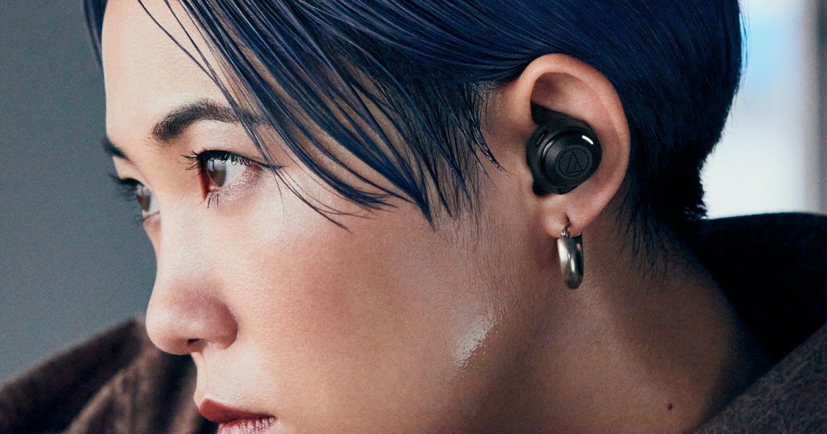 Audio-Technica’s latest wireless earbuds have monster battery life