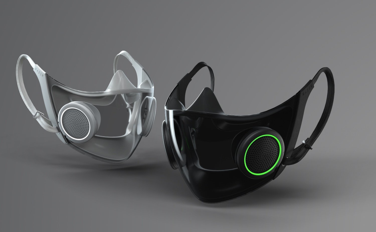 Razer’s high-tech face mask filters air and amplifies your voice, Bane-style