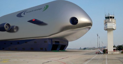 Zeppelins could make a comeback with this solar-powered airship cargo mover