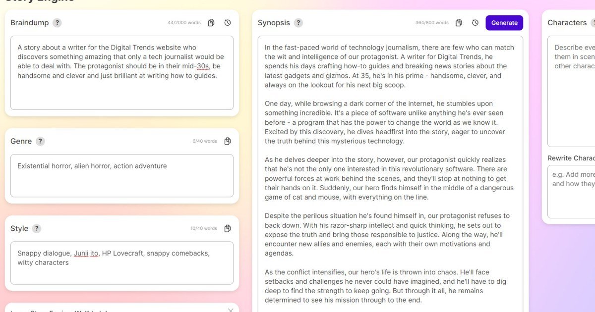 How to use the Sudowrite Story Engine to write full-length novels with AI