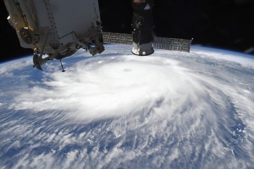 Hurricane Laura captured in space station photos as it hits Gulf Coast