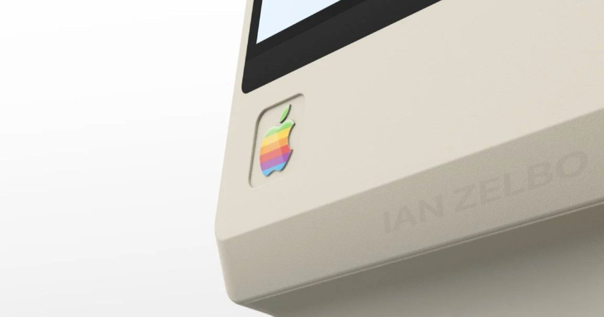 This concept reimagines the original Mac if it came out today