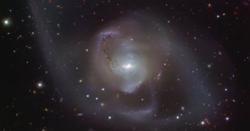 Merged galaxy gives a glimpse at the future of the Milky Way