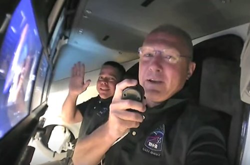 Crew Dragon astronauts talk about prep for first splashdown since 1975