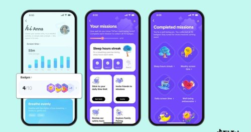 TikTok will now reward you for less doomscrolling and sleeping well