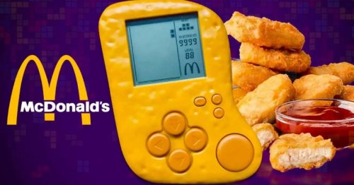 McDonald ahora entrega un Tetris de McNugget en China