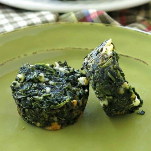 Spinach Egg Muffins - 3 Ingredients!