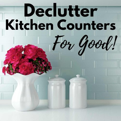 How to Declutter Kitchen Countertops
