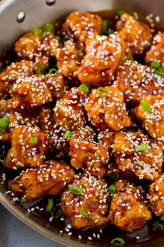 Delicious and Healthy Chinese Sesame Chicken