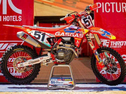 Factory Motocross Racebikes—Justin Barcia’s 2022 GasGas MC 450F