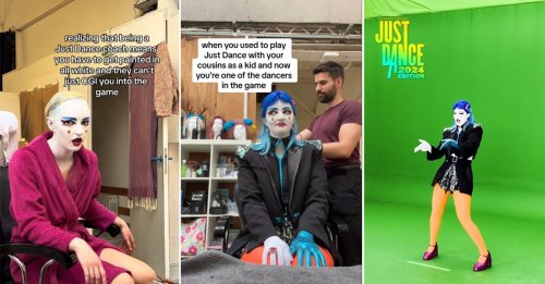 This 'Just Dance' Dancer Shows off the Work Behind the Scenes That Goes Into Being in the Game