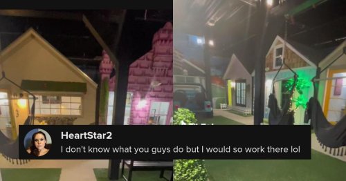 Company Built Employees Tiny Houses Instead of Office Cubicles and TikTok Loves It