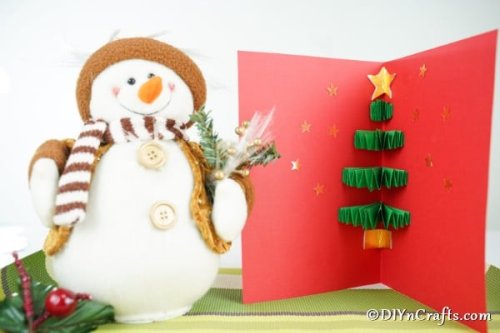 Easy Festive 3D Christmas Tree Card