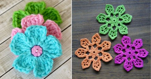 38 Free Crochet Flower Patterns