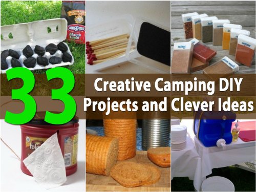 Top 33 Most Creative Camping DIY Projects and Clever Ideas