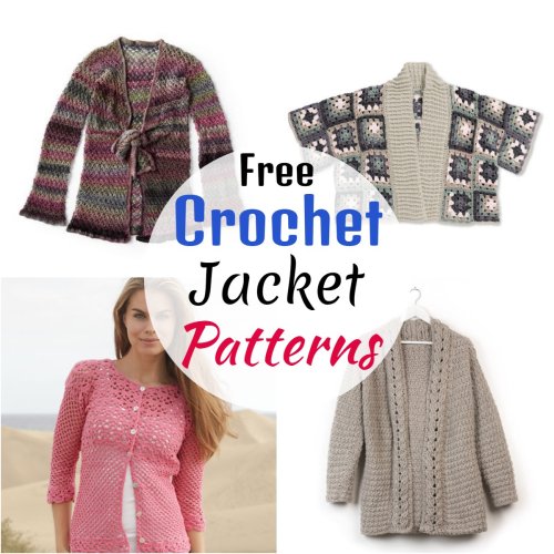 20 Best Crochet Jacket Patterns For Free
