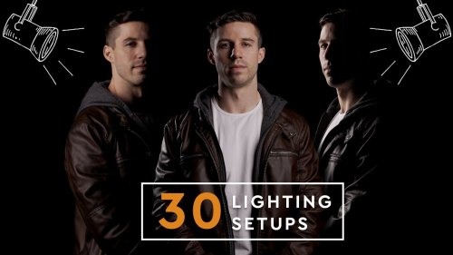 How to create 30 different interview and portrait lighting setups in less than 15 minutes