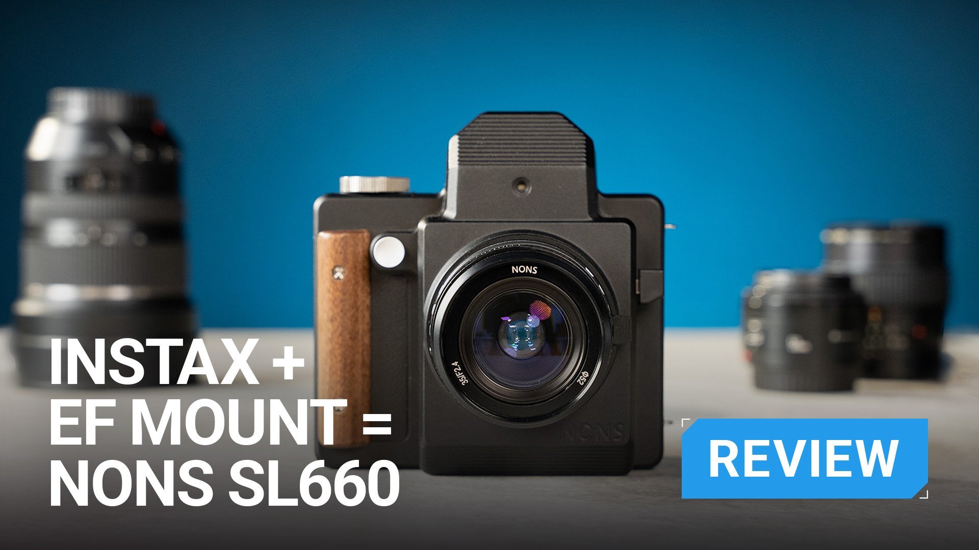 NONS SL660 review: EF mount + Instax = fun