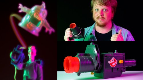 Photographer adapts a 1984 Ghostbusters toy lens to a mirrorless camera