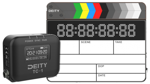 Deity expands out of microphones with their new timecode generators and smart slate