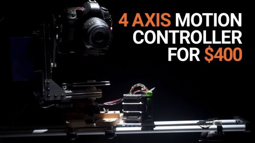 I turned a 3D printer into a $400, four axis motion controller
