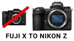 Five things you instantly notice when you switch from Fujifilm X to Nikon Z full-frame