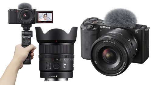 Sony announces three new compact APS-C E-Mount lenses for hybrid