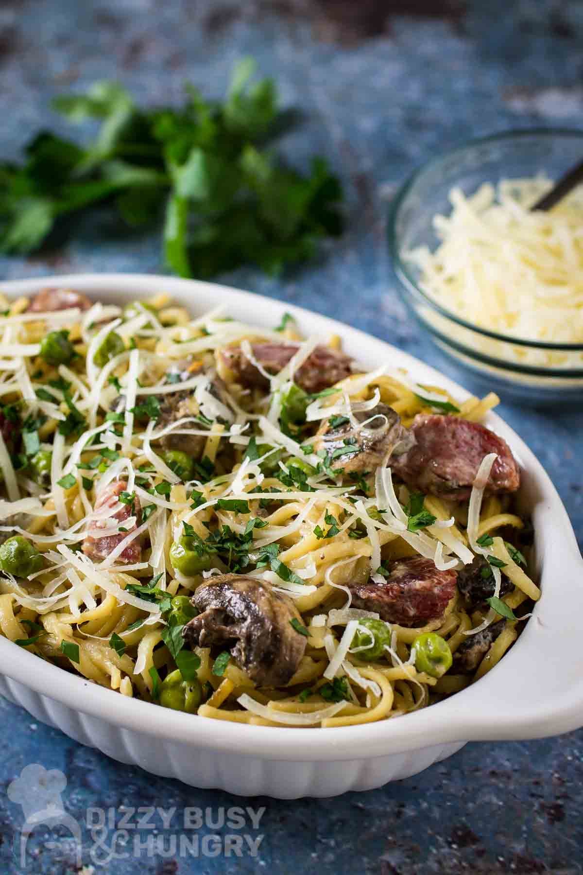 Slow Cooker Turkey Tetrazzini