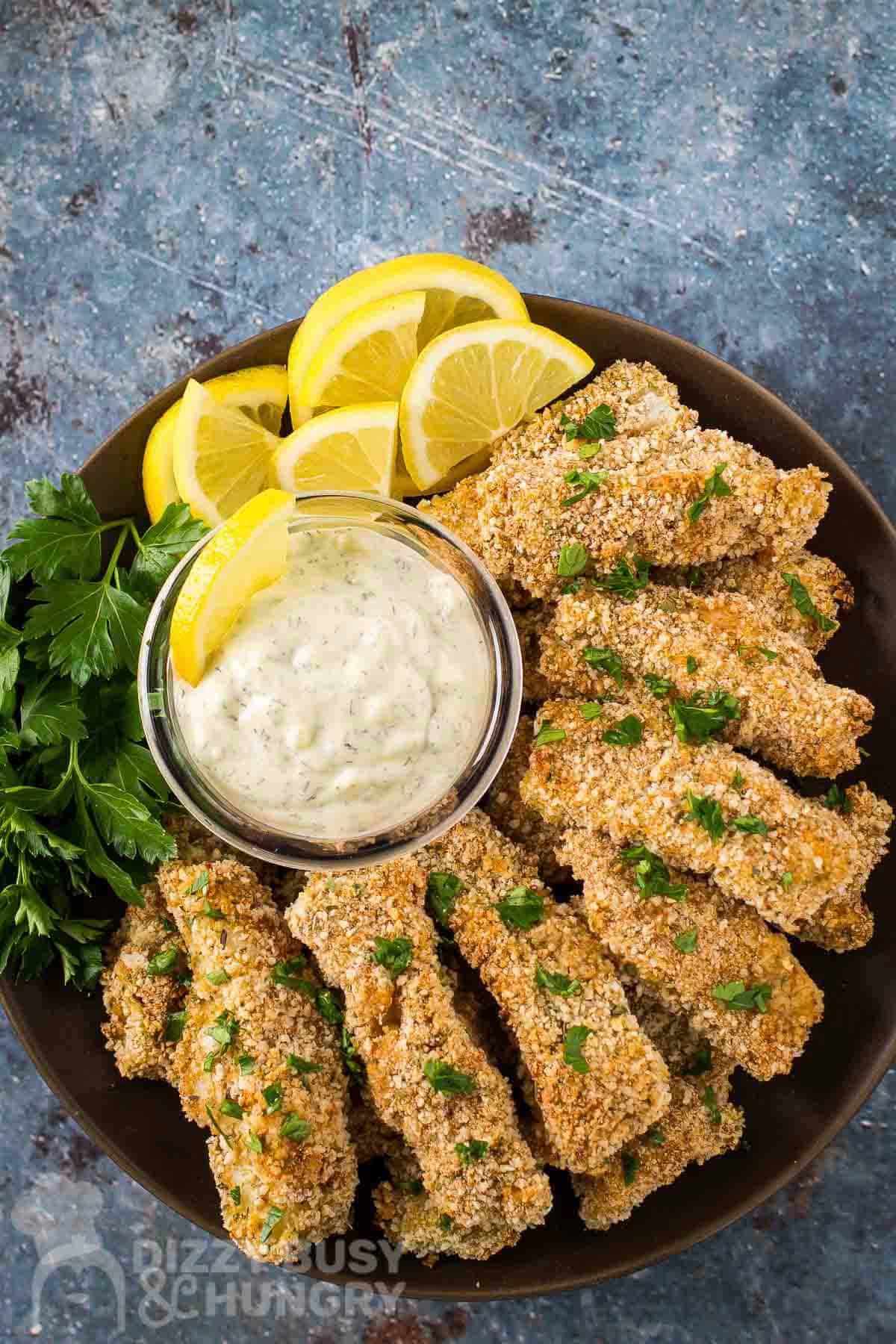 Crispy Air Fryer Fish Sticks (Frozen Or Fresh)